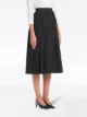 Prada pleated knee-length skirt