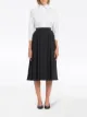 Image 2 of Prada pleated knee-length skirt