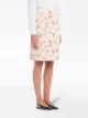 Prada floral-print knee-length skirt