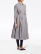 Prada robe-chemise zippée