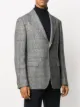 Z Zegna houndstooth check tailored blazer