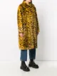 STAND STUDIO leopard print faux fur coat