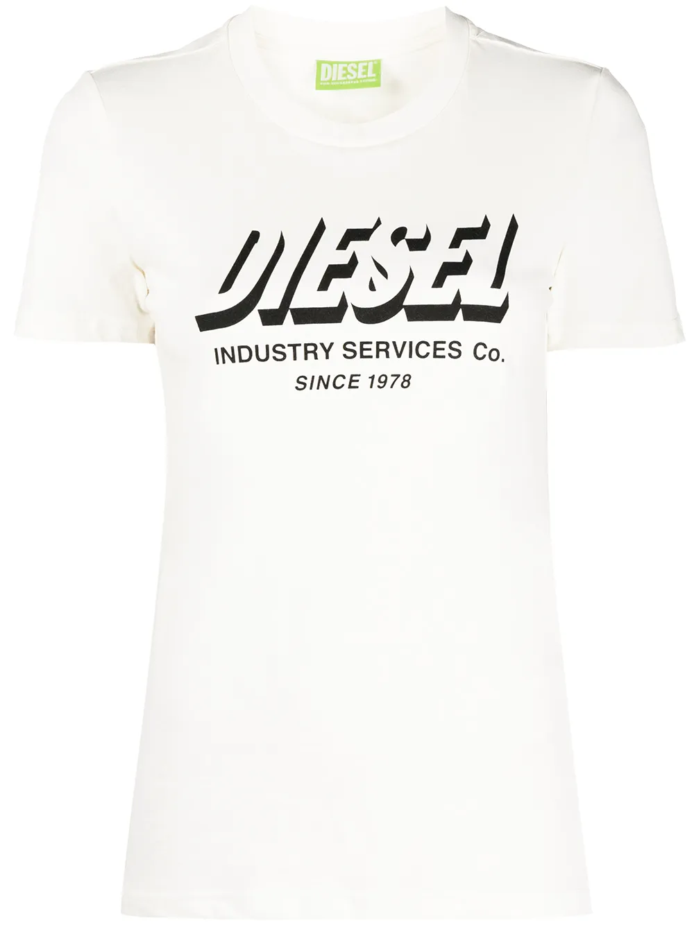 фото Diesel футболка green label с логотипом