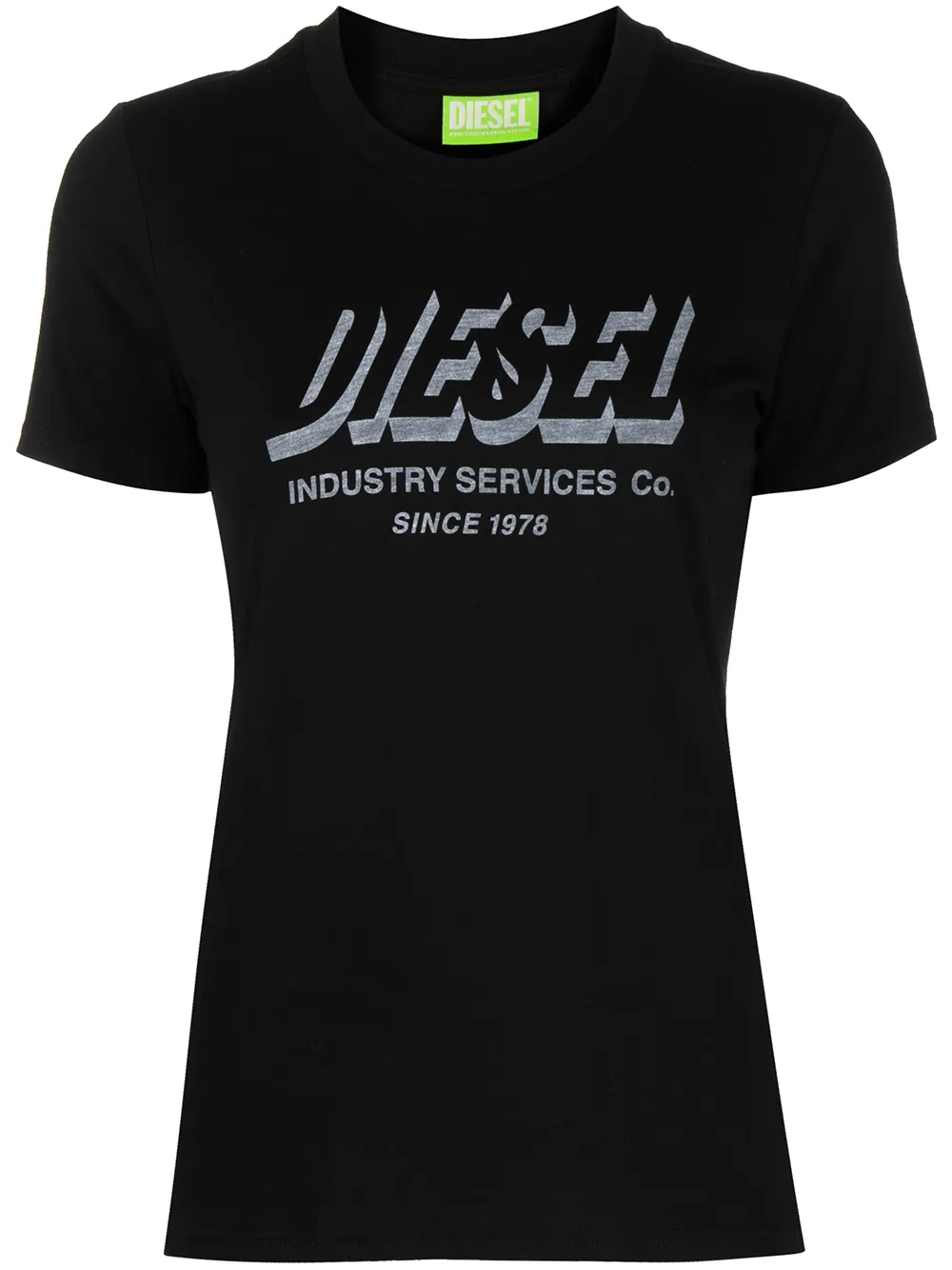 фото Diesel футболка green label с логотипом