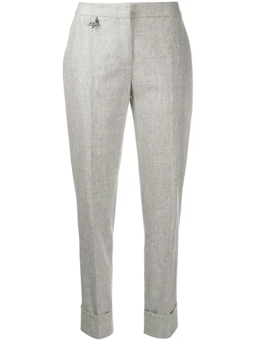 Pantalon de tailleur à breloque étoile - Lorena Antoniazzi - Modalova