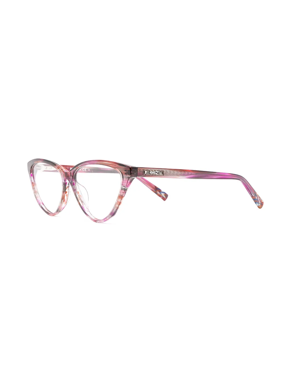 фото Missoni eyewear очки в оправе 'кошачий глаз'