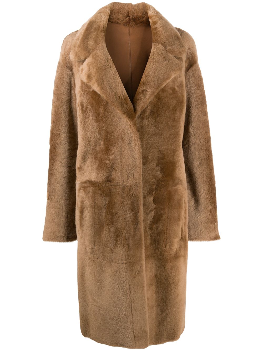 фото Drome reversible shearling coat