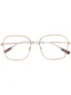 Image 1 of MISSONI EYEWEAR oversized square frame glasses
