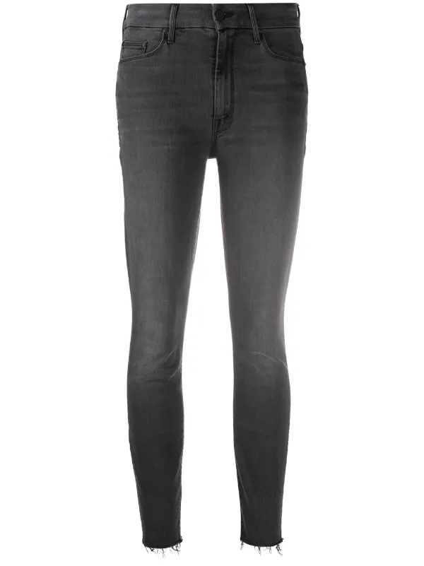 mother high rise skinny jeans