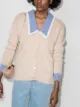 Image 2 of Miu Miu crystal embellished knitted cardigan