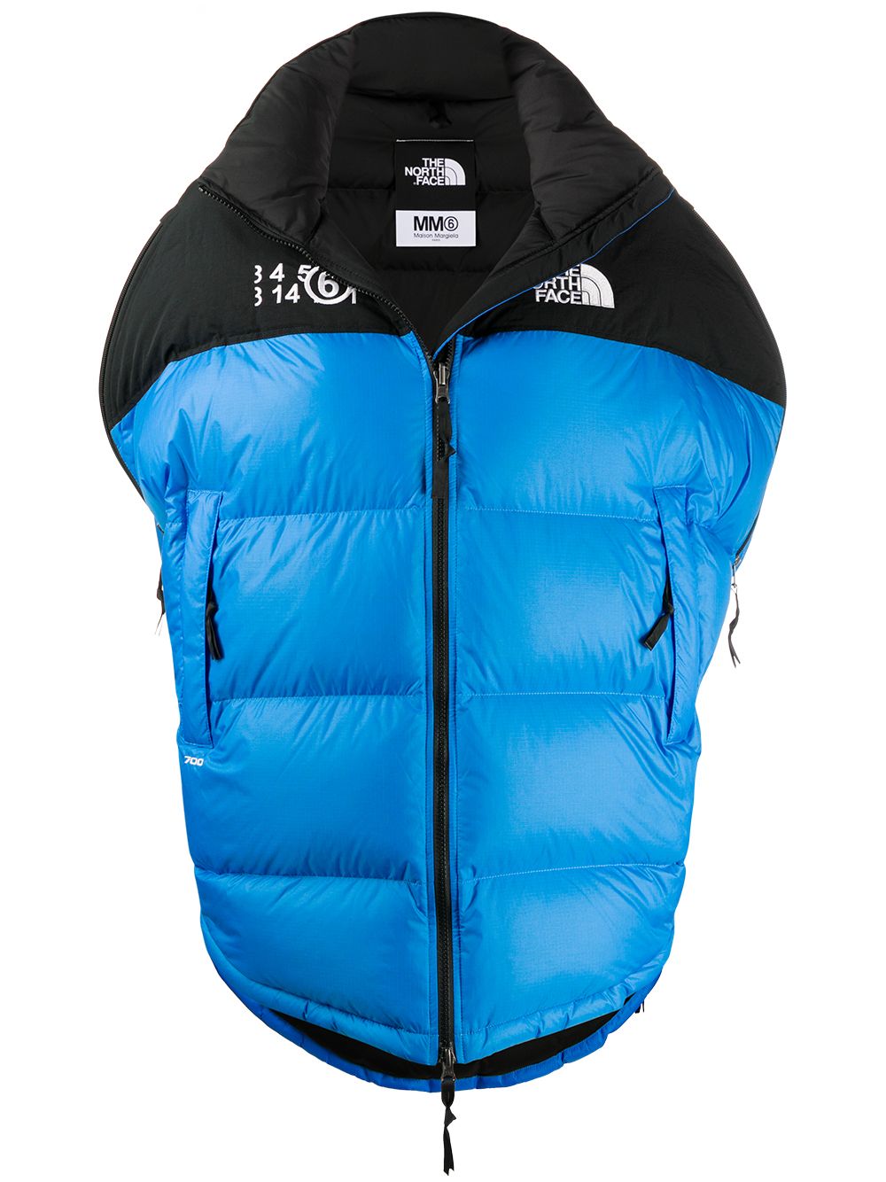 фото Mm6 maison margiela пуховик из коллаборации с the north face