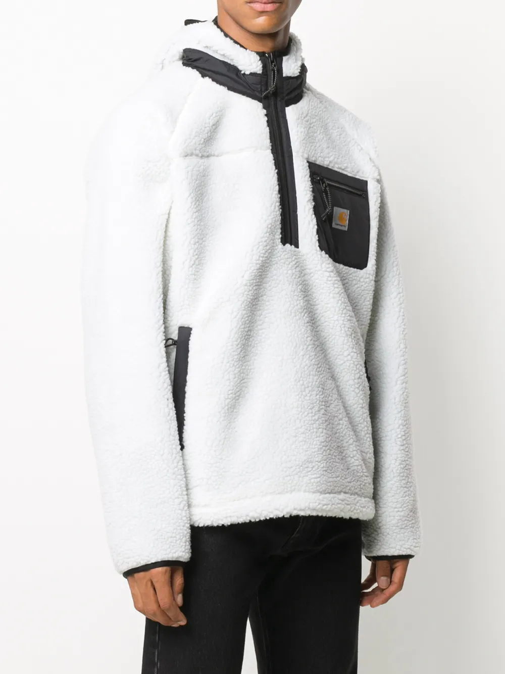 Carhartt WIP Logo Patch zip-up Jumper 