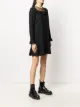 RED Valentino lace panel crepe dress