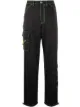 Image 1 of IRENEISGOOD contrast-stitch combat trousers