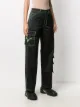 IRENEISGOOD contrast-stitch combat trousers