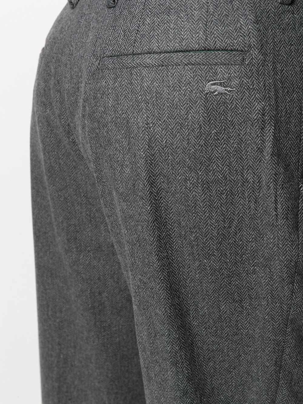 фото Lacoste расклешенные брюки строгого кроя