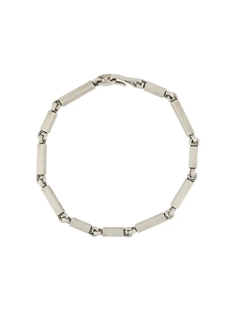 M.Cohen silver bead bracelet