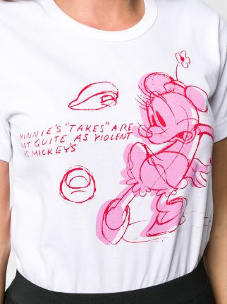 mouse print T-shirt展示图