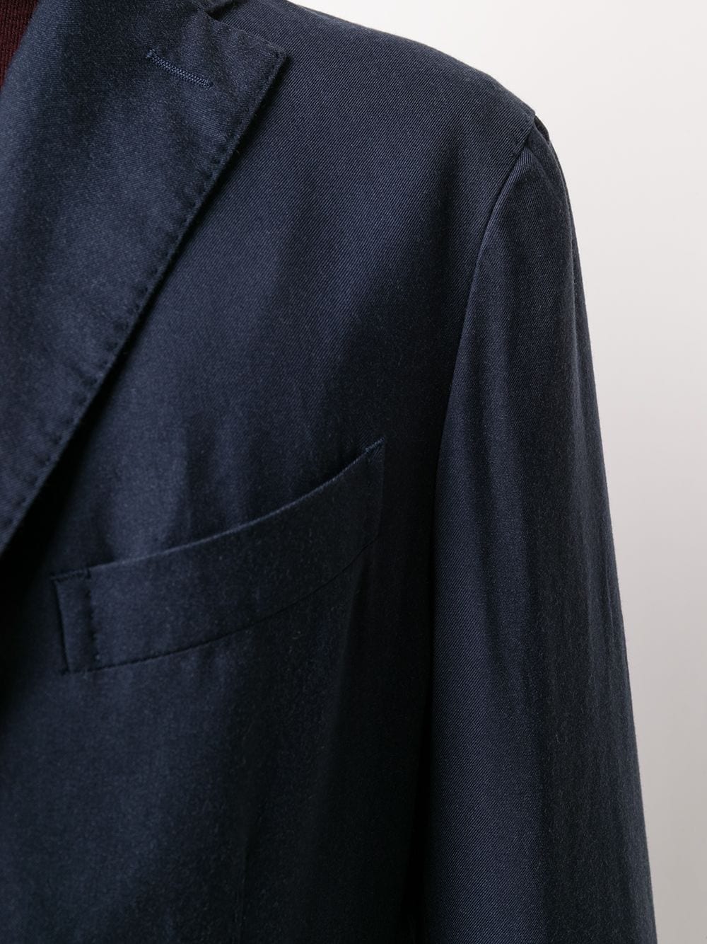 Shop Boglioli Single-breasted Tailored Blazer In Blue