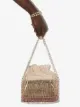 Rosantica Ginger caged crystal-embellished shoulder bag