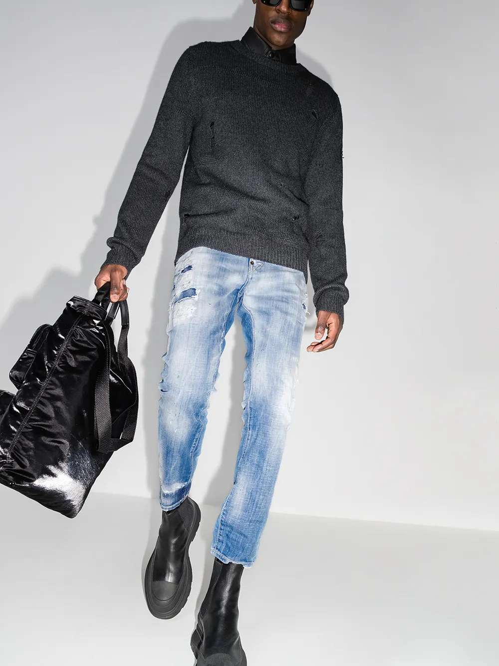 фото Dsquared2 джинсы кроя слим