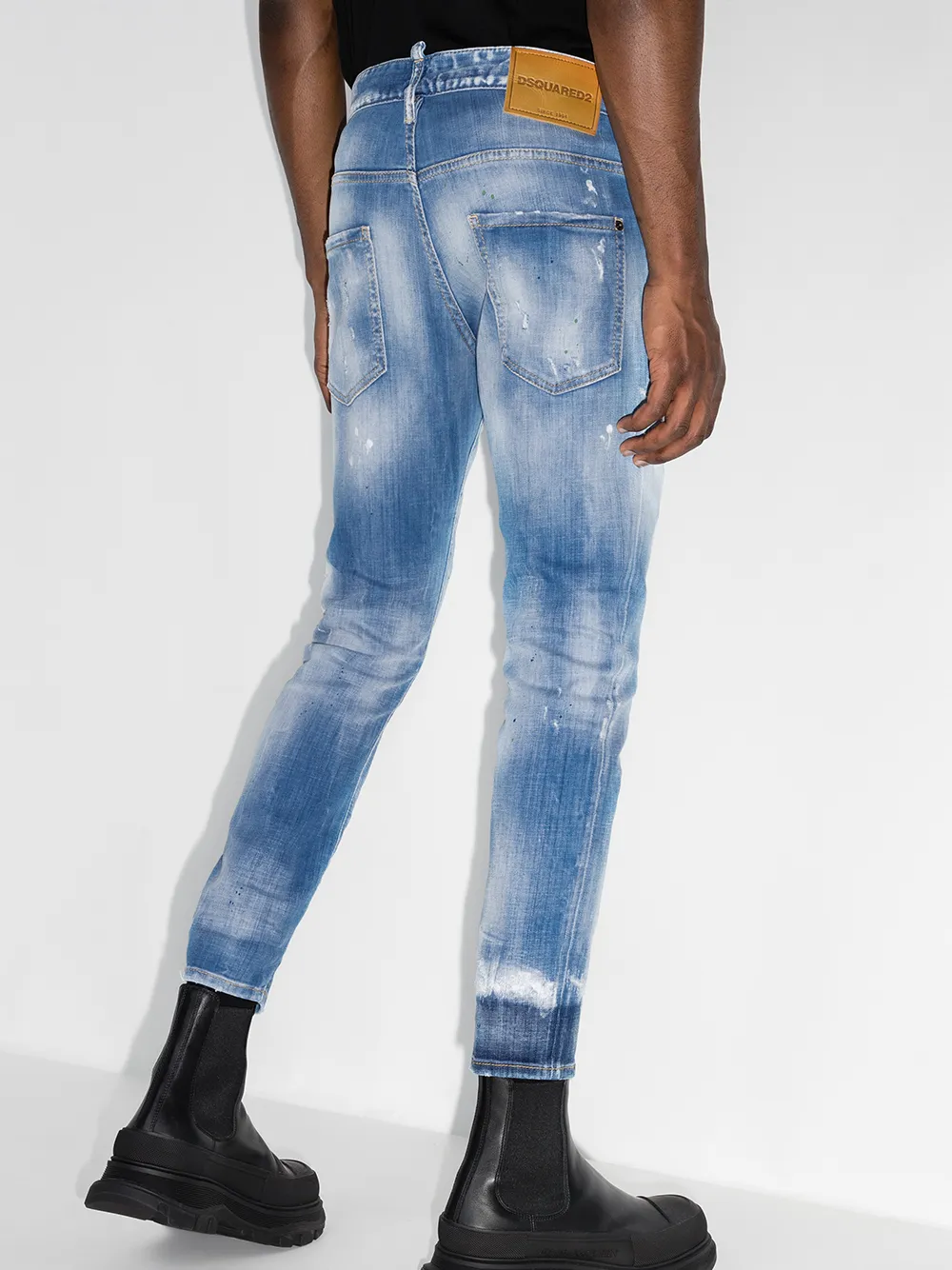 фото Dsquared2 джинсы кроя слим