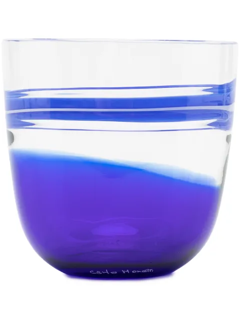 Carlo Moretti striped print glass