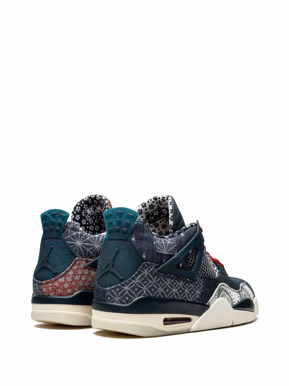 Shop Jordan Air  4 Retro Se "sashiko" Sneakers In Blue