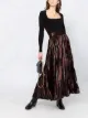 Image 2 of Dolce & Gabbana pleated long skirt
