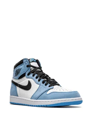 air jordan 1 high black and blue