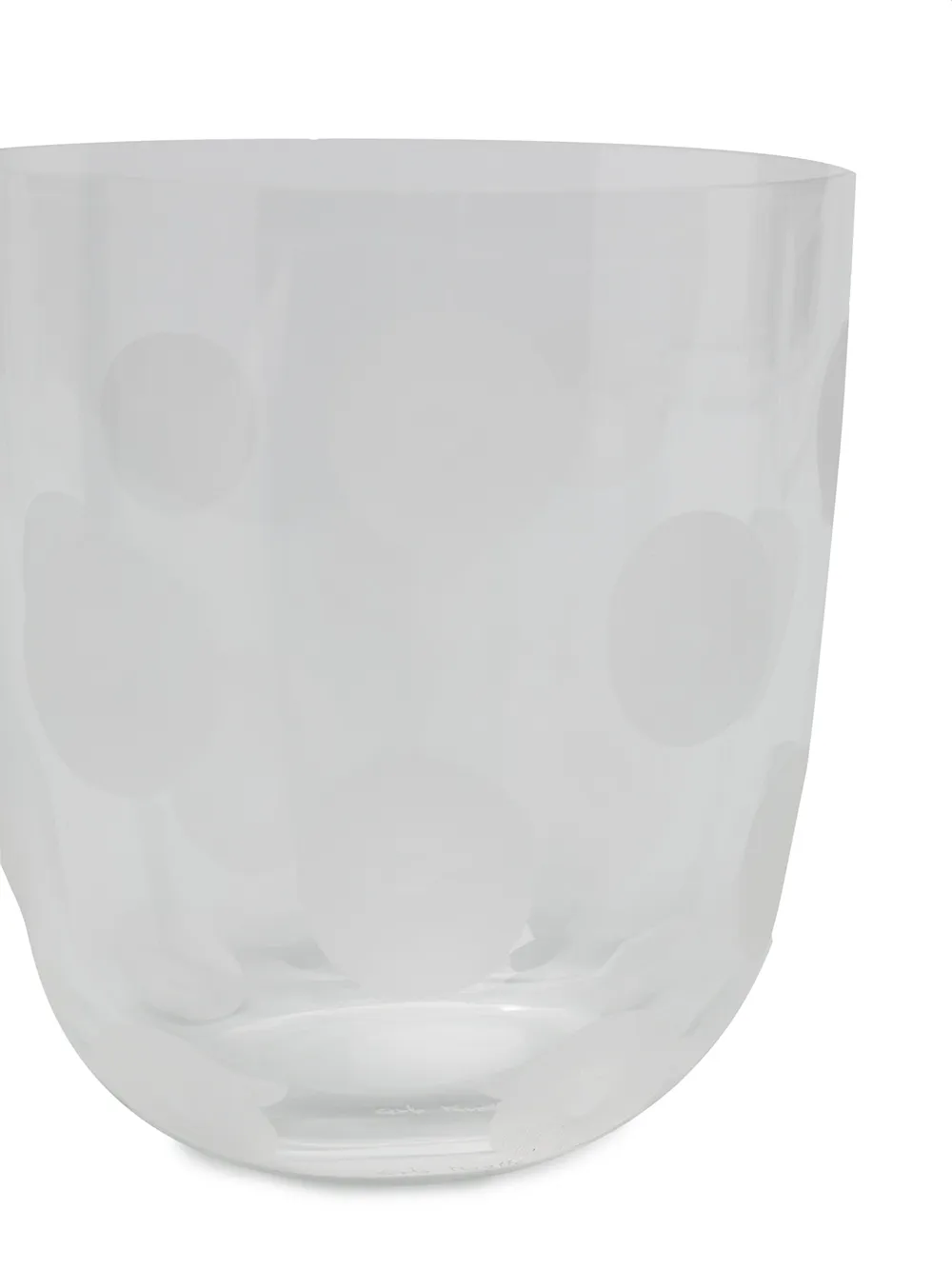 Polka Dot Print Glass
