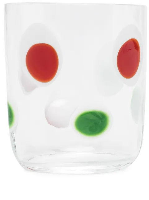 Carlo Moretti vaso con motivo de lunares