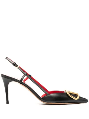 Valentino Garavani ロックスタッズ 65mm ケージ パンプス
