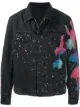Image 1 of Diesel tie dye-print denim jacket