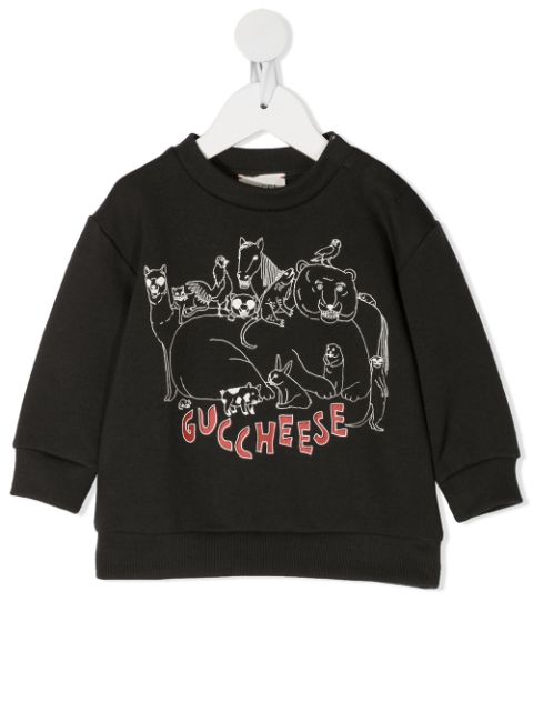 Gucci Kids graphic print sweatshirt