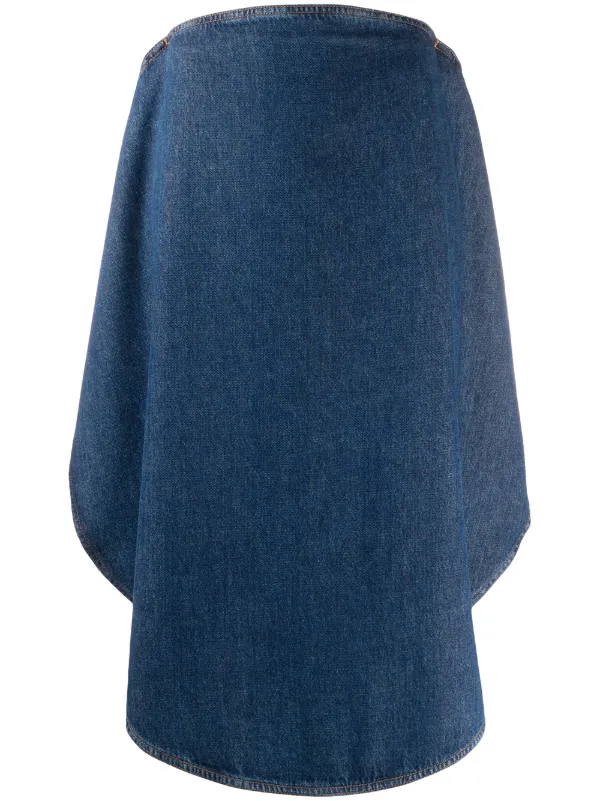mm6 denim skirt