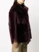 Blancha oversized shearling coat