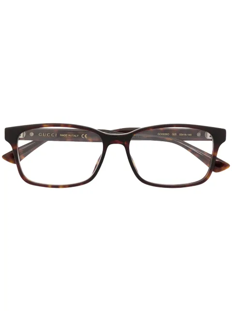 Gucci Eyewear square-frame logo glasses