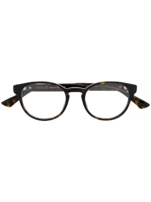 gucci black frame glasses