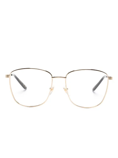 Gucci Eyewear スクエア眼鏡フレーム