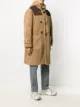 Drôle De Monsieur hooded duffle teddy coat