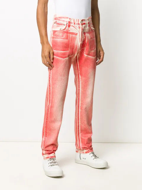 Helmut Lang Faded straight-leg Jeans 