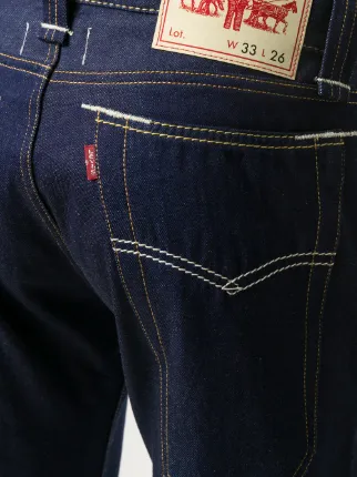 x Levis 中腰露踝牛仔裤展示图