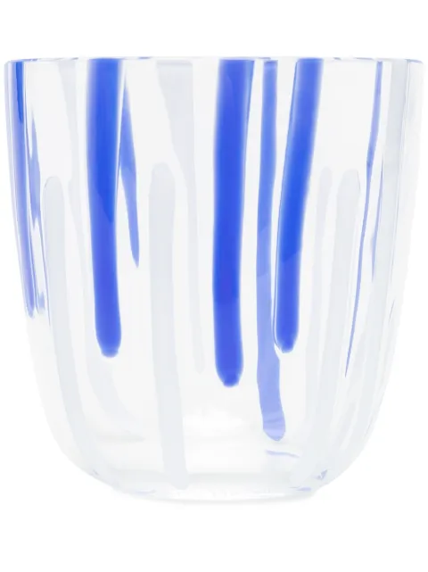 Carlo Moretti abstract stripe pattern glass