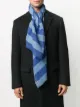 Image 2 of Paul Smith striped embroidered logo scarf