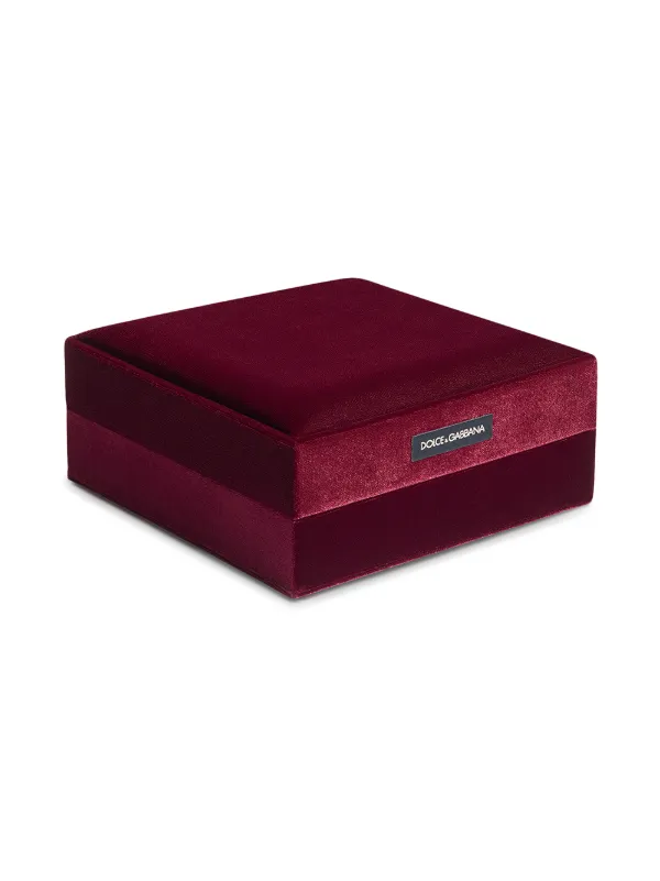 Dolce and gabbana red velvet box best sale