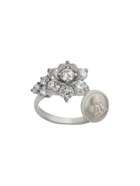 Dolce & Gabbana Sicily diamond-embellished ring