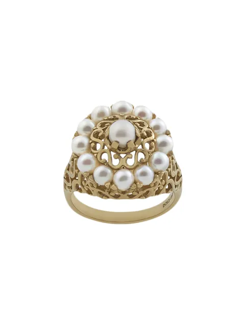 Dolce & Gabbana 18K yellow gold Pearl ring