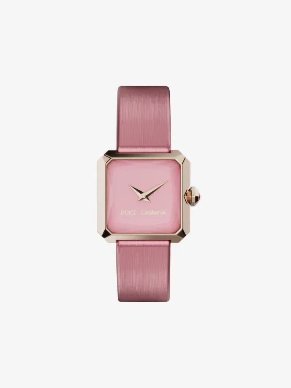 Dolce & Gabanna Pink Crystal Watch dg-prime-time-watch-in-steel-  main image 3