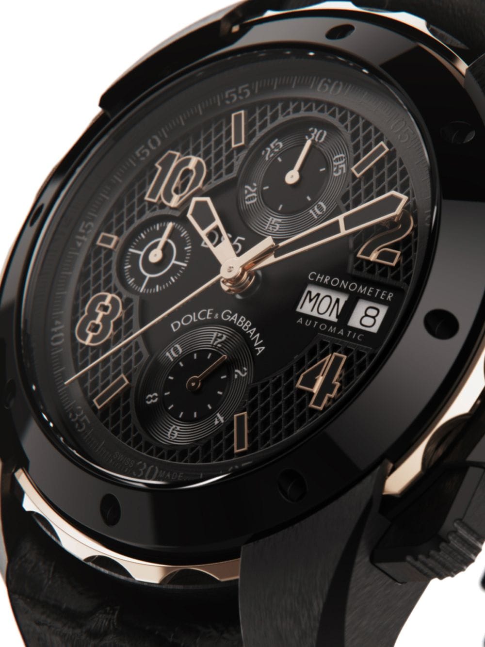 Dolce & Gabbana DS5 horloge - Zwart